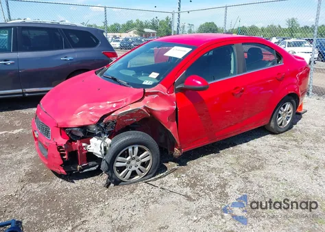 2015 Chevrolet Sonic Lt Auto from USA, damaged, VIN 1G1JC5SHXF4158772